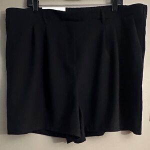 George Women's High Waist Black Shorts